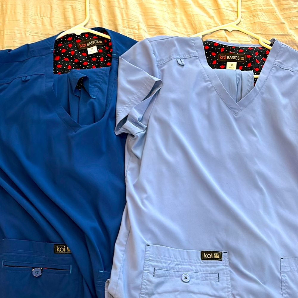 Koi Scrub Sets x 2 . All size Medium